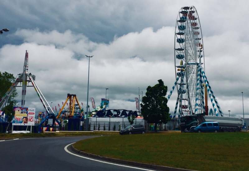 La Fête foraine est installée à Fleury-les-Aubrais depuis le 24 mai.