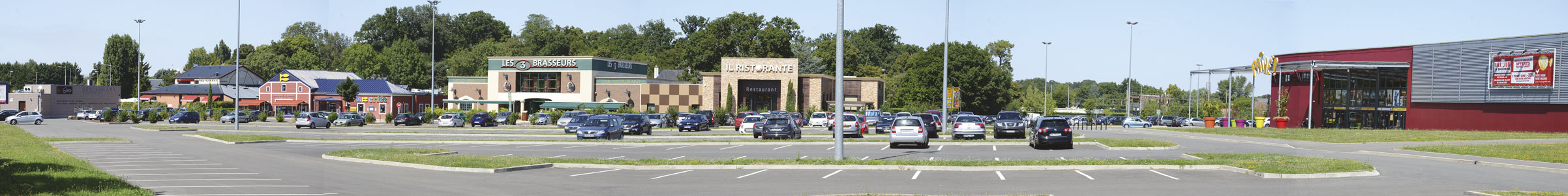 Restaurants et complexe cinémas