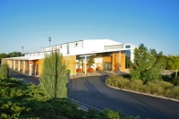 La Halle des Sports du Bois Joly vue de l'extérieur